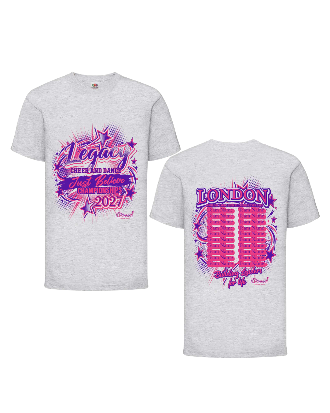 Pre Order : Just Believe Commemorative Tshirt 2027 (London, Feb)