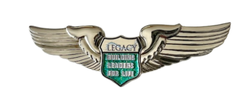 Building Leaders For Life - Legacy Wing Pin Badge