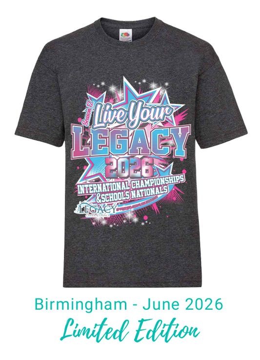Pre Order : Live Your Legacy Commemorative Tshirt 2026