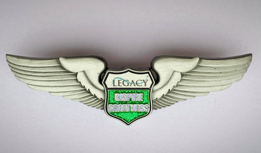 Legacy Inspire Greatness Pin