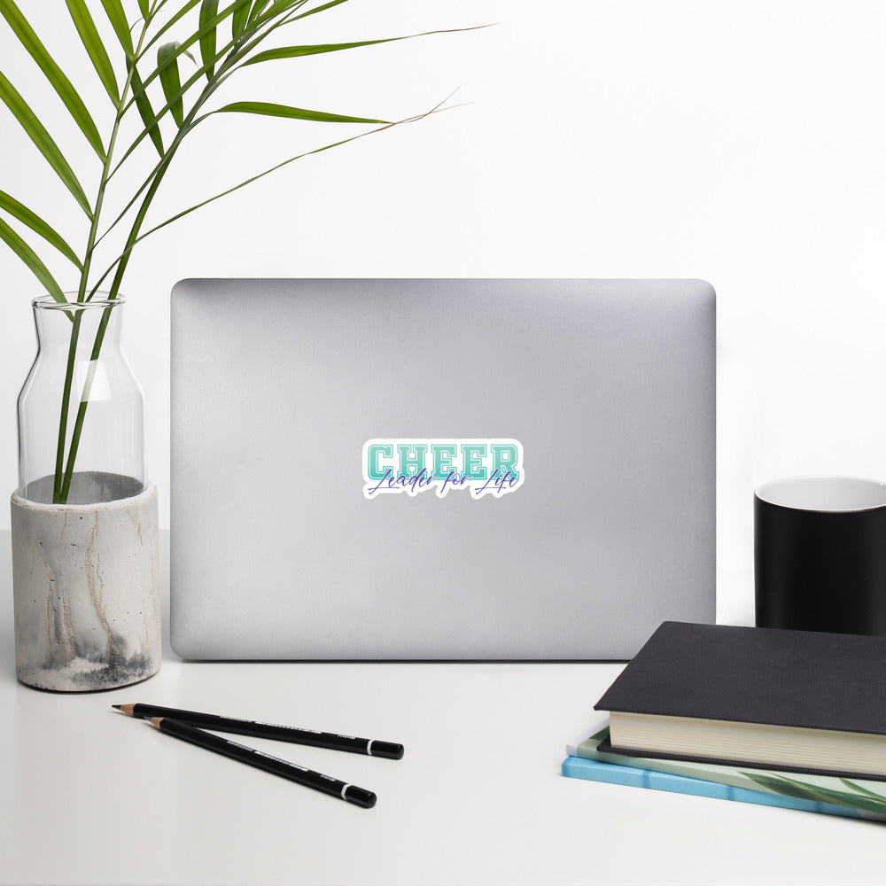 CHEER Leader for Life: Bubble-free stickers